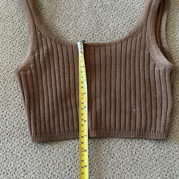 Aritzia Wilfred Ribbed Wool Top - Picture 2 of 8